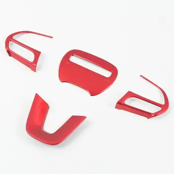 

For Dodge Challenger Steering Wheel Decor 2015-2019 Set Decor Dustproof