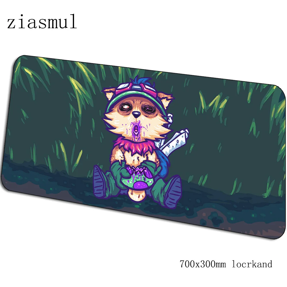 Teemo коврик для мыши 70x30 см, игровой коврик для мыши, гелевый офисный коврик, Настольный коврик, подгонянный коврик для мыши, игры, pc gamer, коврики - Цвет: pattern 4