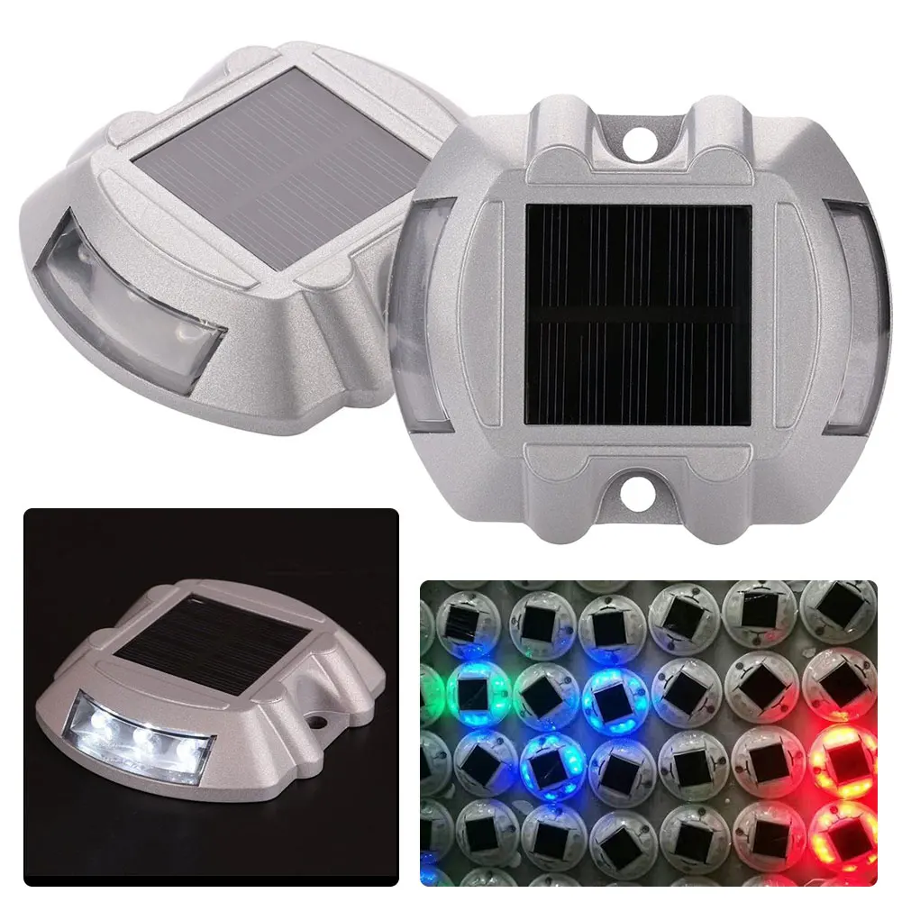6LED Solar Lamp Solar Light Outdoor Outdoor Garden Waterproof Bright Lighting Powered Home Step