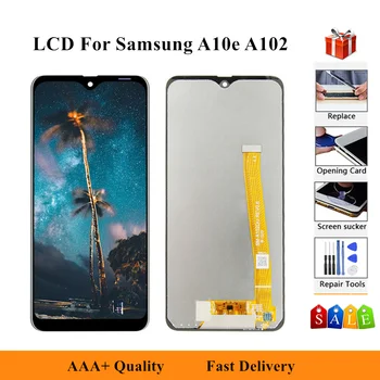 

LCD Display Replaced Screen For Samsung Galaxy A10E A102 2019 LCD Tough Screen Digitizer Assembly For Samsung SM-A102U/ A10e