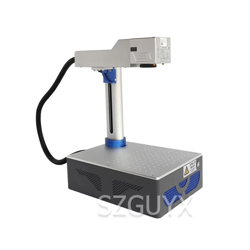  Hot Mini Mini Foldable fiber laser marking machine Portable Metal laser Laser Engraving Machine
