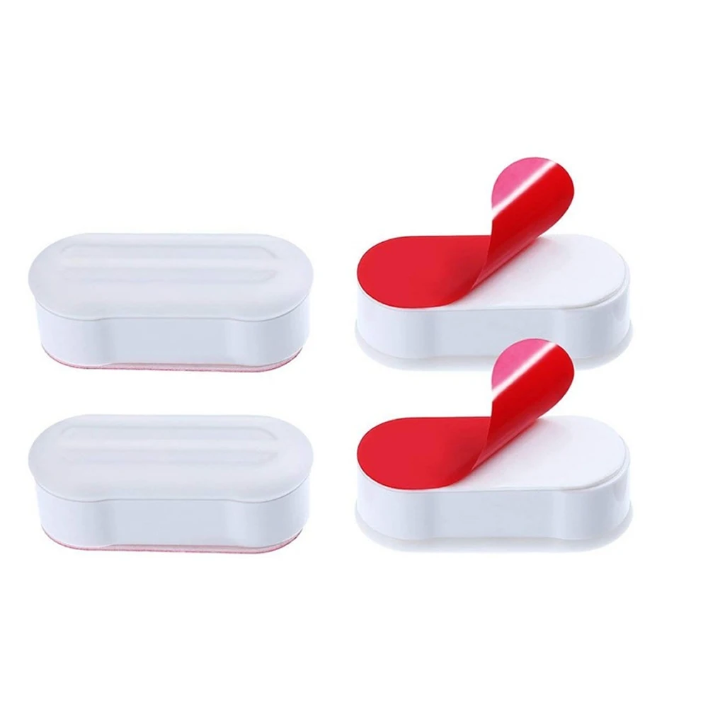 Toilet seat accessories 4Pcs Universal Strong Adhesive Toilet Seat Bumper Protection Pads Bathroom Accessories Replacement Bumpers Boost Rubber Gasket