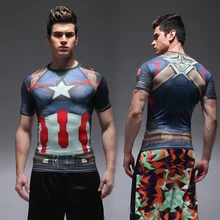 New 2019 Batman Spiderman Ironman Superman Captain America cycling jersey Marvel T shirt Avengers Costume Comics Superhero mens