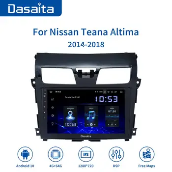 

10.2" IPS Screen 1 Din Autoradio Android 10.0 for Nissan Teana Altima Radio 2013 2014 2015 HDMI Bluetooth 1080P Video