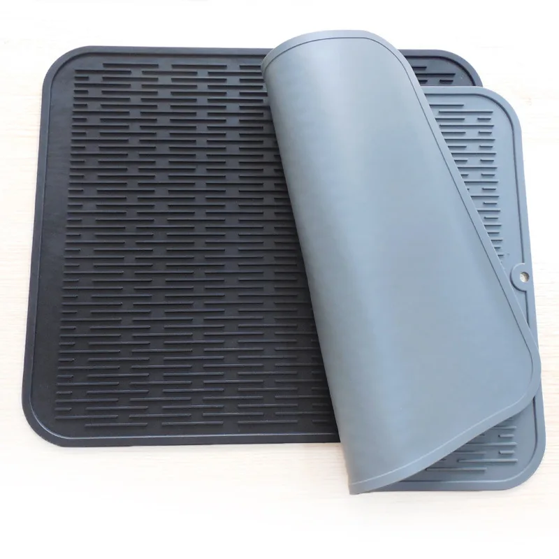  Silicone Table Placemat Premium Heat Resistant Drying Mat Tableware Dishwasher Dish Cup Cushion Pad