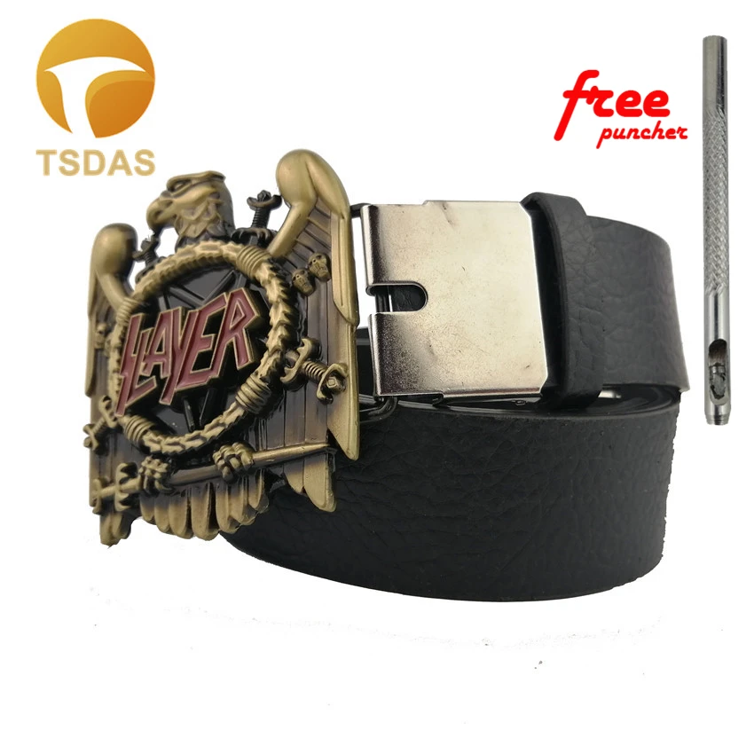 Античный латунный металлический пояс с пряжкой в стиле Орел ковбойский стиль