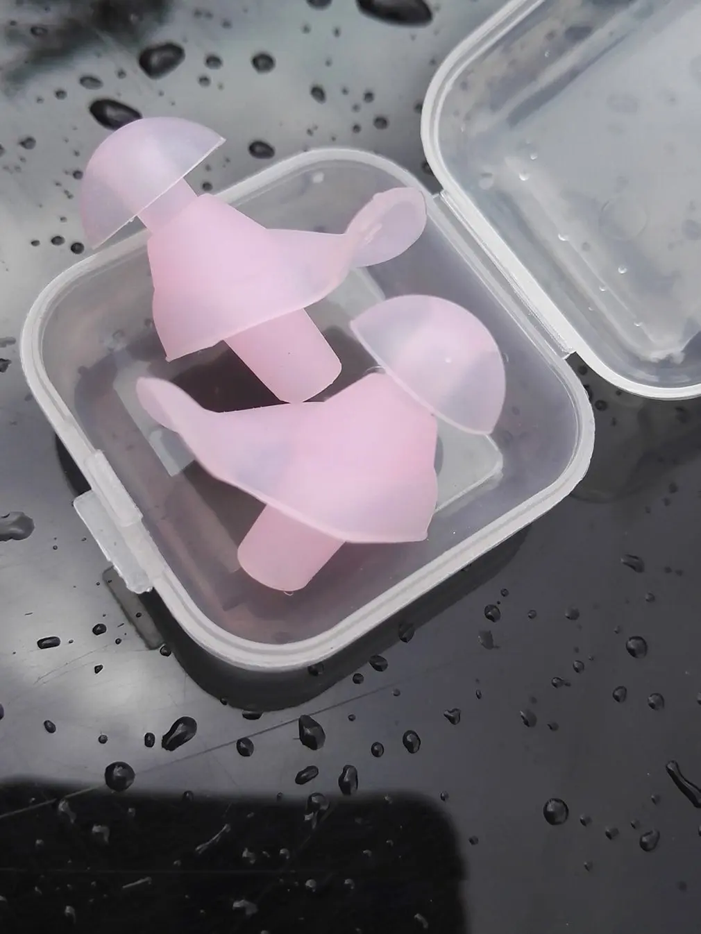 1Pcs Ear Plug Waterproof Swimming Professional Rubber Swim Earplugs For Adult Swimmers Children Diving Soft Anti-Noise Ear Plug