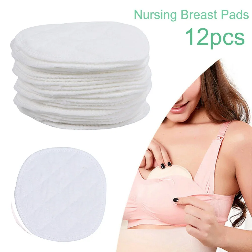 Nursing Maternity Nursing Bra 4PCS Anti Overflow Breast Pads Mammy Breast Pads 
