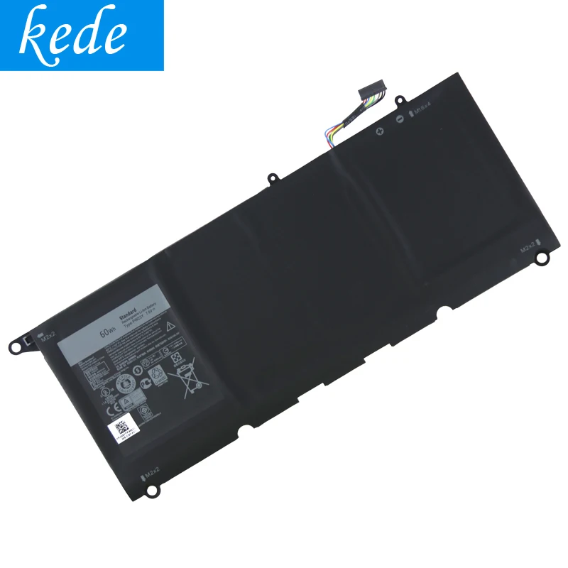 Kede PW23Y Аккумулятор для ноутбука dell XPS 13 9360 серии RNP72 TP1GT(7,6 V 60Wh