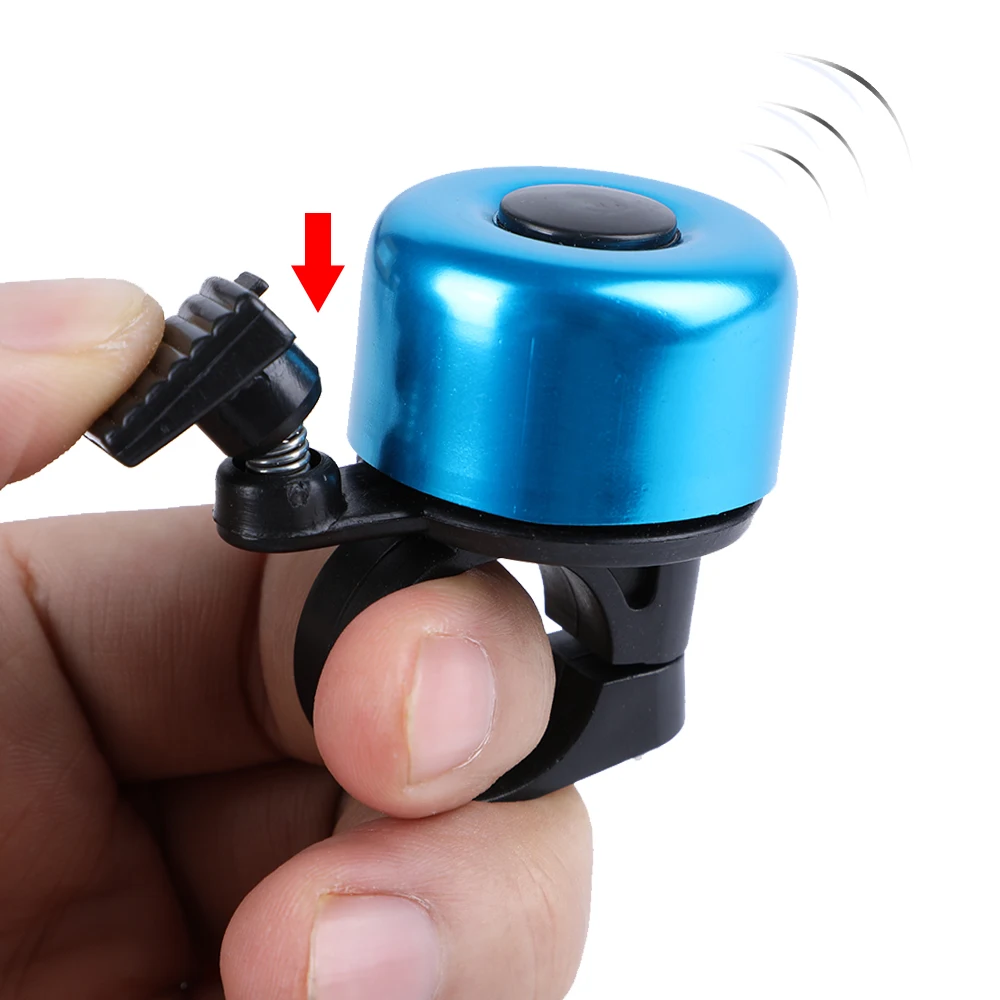 

High Quality Bike Safty Alarm Metal Durable Crisp Loud Bicycle Bell Handlebar Ring Cycling Accessories Mountain Bike Bell