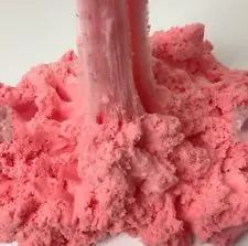 60 мл облако слизь пушистые поставки полимерные бусины слизь блеск Playdough волшебный цветной песчаный Пластилин игрушки для детей - Цвет: Красный