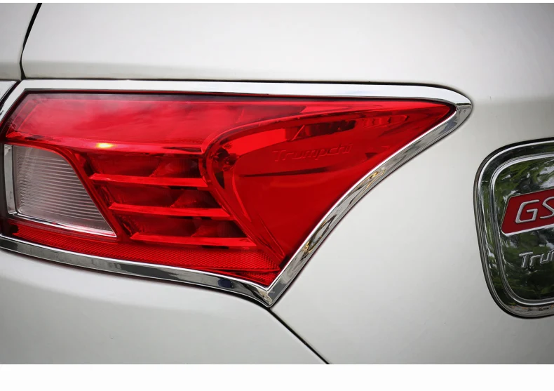 Lsrtw2017 для Trumpchi Gs4 Автомобильный задний светильник рамка планки аксессуары интерьера молдинги