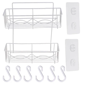 

1PC Multifunctional Multi-layer Fridge Organizer Rack Side Rack Organizer Shelf for Bathroom Bedroom Kitchen Living Room