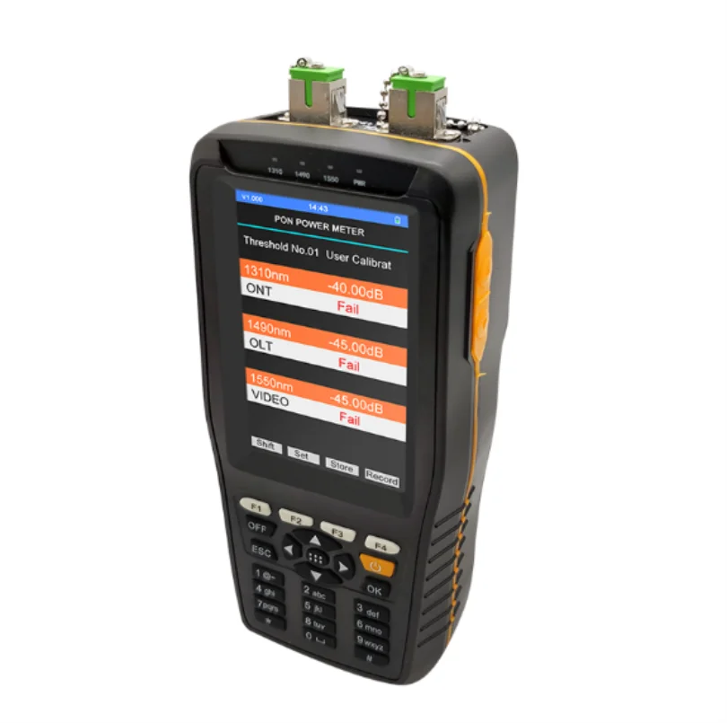TM70B EPON/GPON FTTH волоконно-оптический PON измеритель мощности для тестирования от OLT до ONT