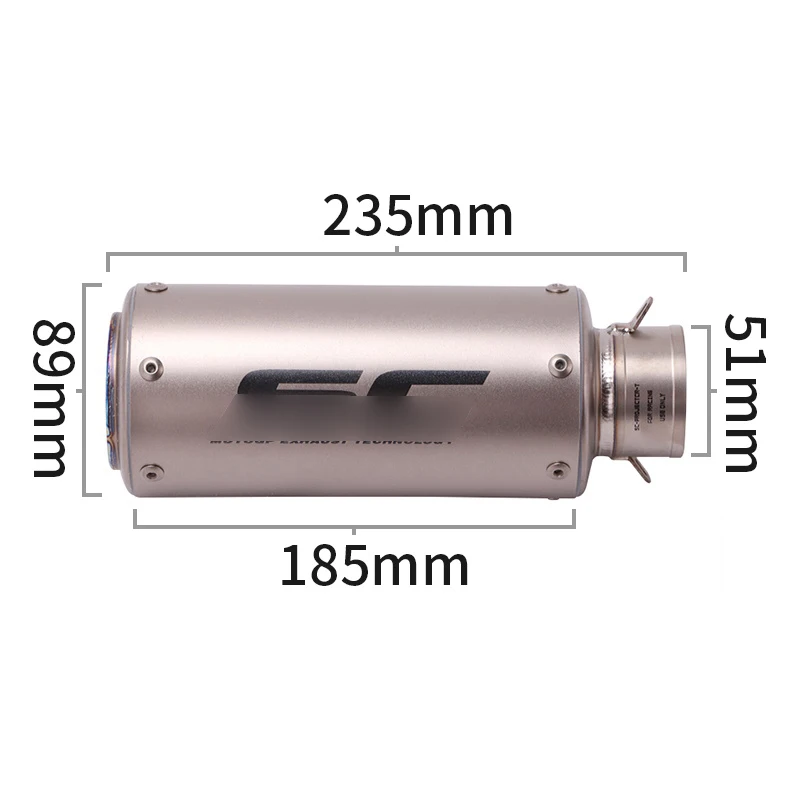 Slip On For Honda CB190R CB190F Motorcycle Exhaust Modified Header Front Link pipe Connect Exhaust Muffler Tips Scooter Escape