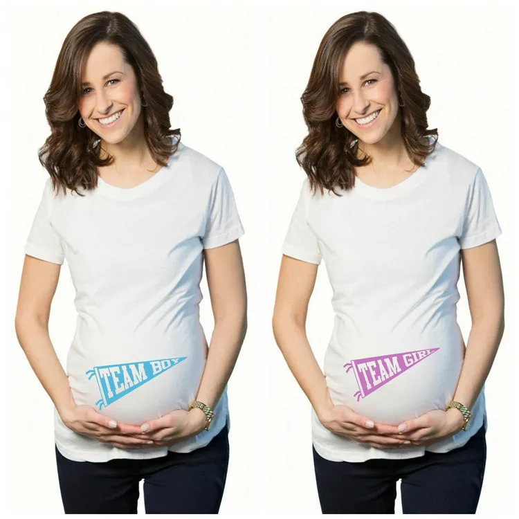 

Hot Selling Stereo English Printed Summer New Style Digital Loose And Plus-sized Slimming Fashion Pregnant WOMEN'S T-shirt