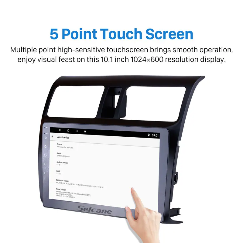 Sale Seicane 10.1" Android9.0 Car Stereo Radio GPS HD 1+16GB For Suzuki Swift 2005 2006 2007 2008 2009 2010 Head Unit Support DVR RDS 1 Sale Seicane 10.1" Android9.0 Car Stereo Radio GPS HD 1+16GB For Suzuki Swift 2005 2006 2007 2008 2009 2010 Head Unit Support DVR RDS 1