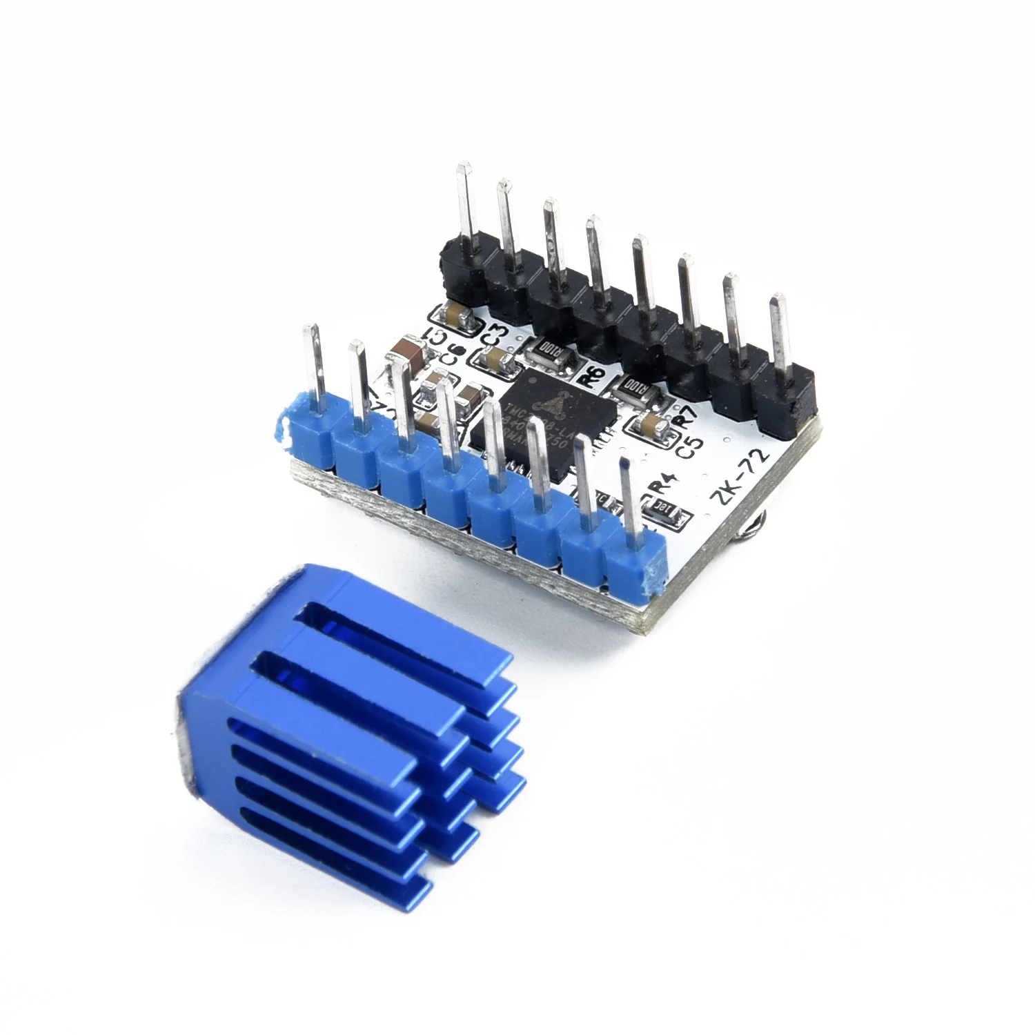 5 шт. TMC2208 V1.1 Stepstick шаговый двигатель драйвер модуль теплоотвод для 3d принтера части