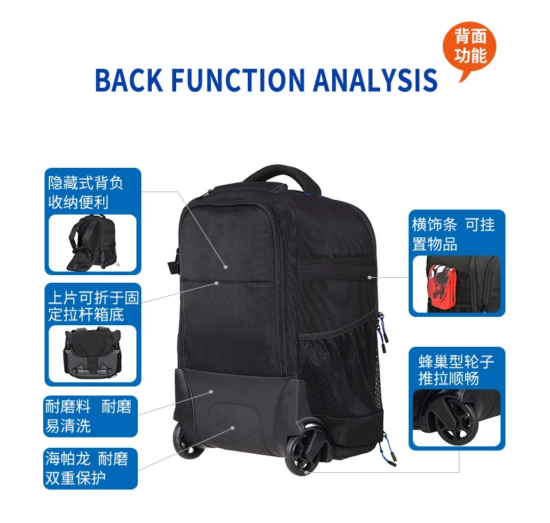 Hiker 1000 Hiker 2000 Benro Outdoor Large Capacity Photography Trolley Case Multiple Combination Loading Camera Bag SLR backpack