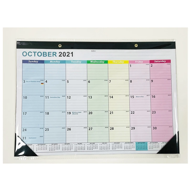 October 2023 Calendar Desktop Desktop Calendar Wall Calendar October 2021 April 2023, 18 Months In Total| Calendar| - Aliexpress