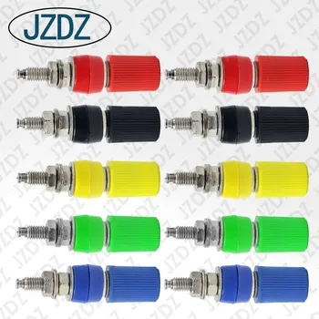 

JZDZ J.50009 10 pcs 4mm High quality Copper screw terminal