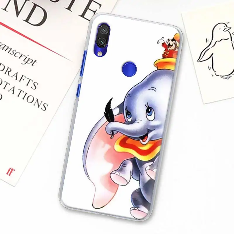 Мультяшный слон Дамбо телефонные чехлы для телефона Redmi 7 7A 8A K20 Pro 6 6A 5 Plus Redmi Note 5, 6, 7, 8 Pro 8T S2 GO крышка