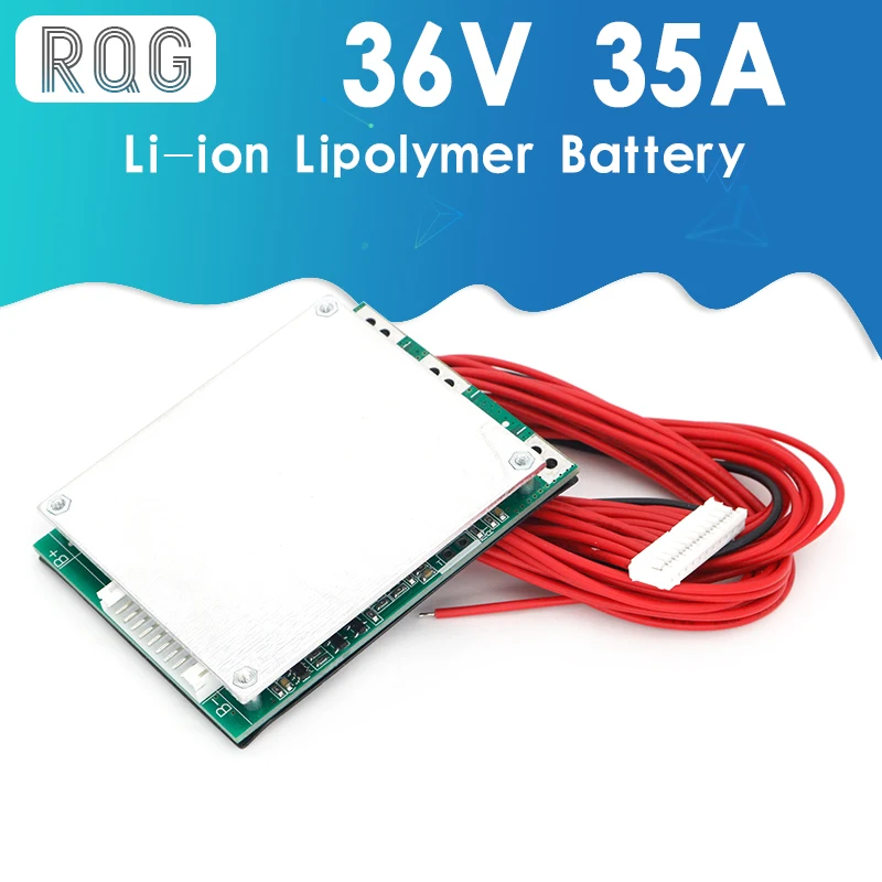 1 шт. 10S 36V 35A литий-ионный Литий-полимерный аккумулятор BMS PCB с балансом