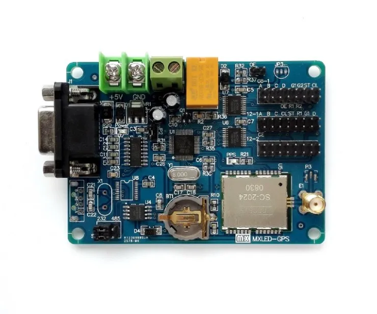 

Customized Development of GPS Speed Measurement Display LED Display Control Card Real-time Display RS232, 485