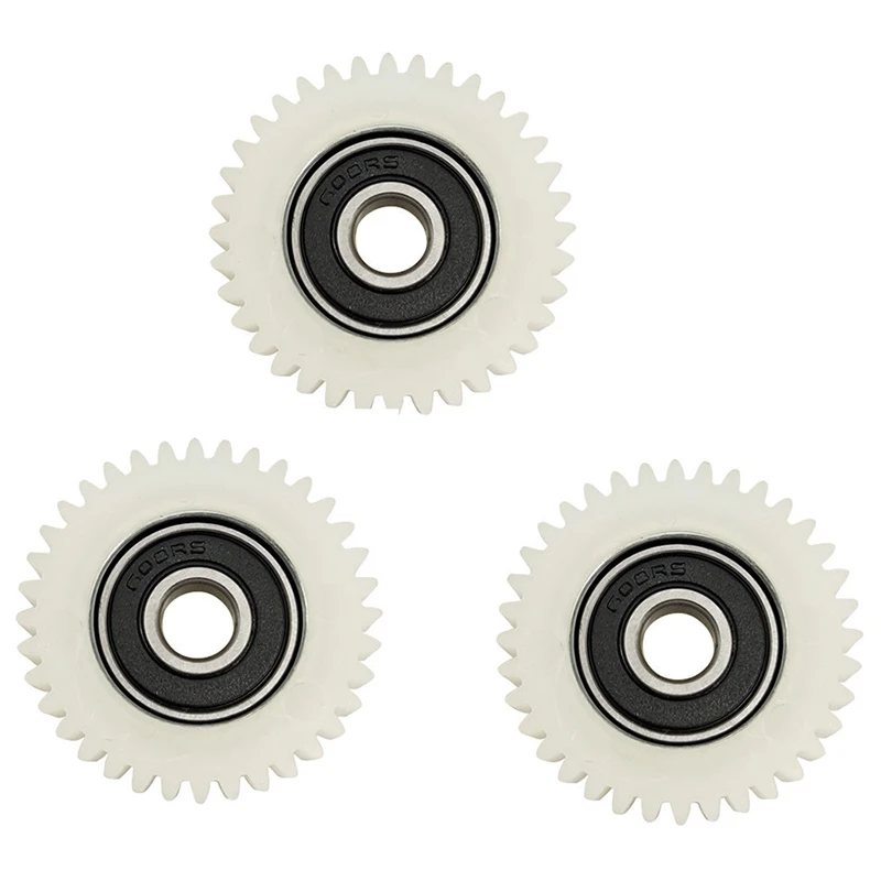 3Pcs 36 Teeth 38mm Nylon Electronic Motor Gear Ball Bearing Gears for Bafang Electric Bike Bicycle motor gear electric bike gear