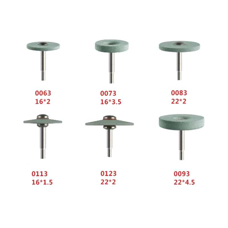 1pc Dental Lab Diamond Ceramic Polisher Grinder For Zirconia Cad And