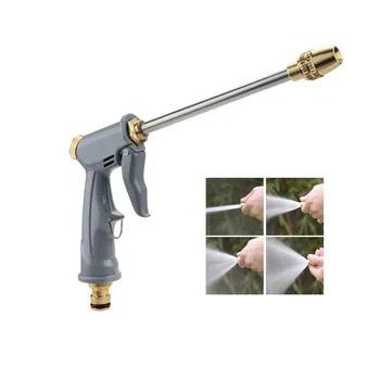 

Household High Pressure 4 Pattern Water Gun Nozzles Sprayer for Car Wash Cleaning Watering Lawn and Garden Watering Sprinkle