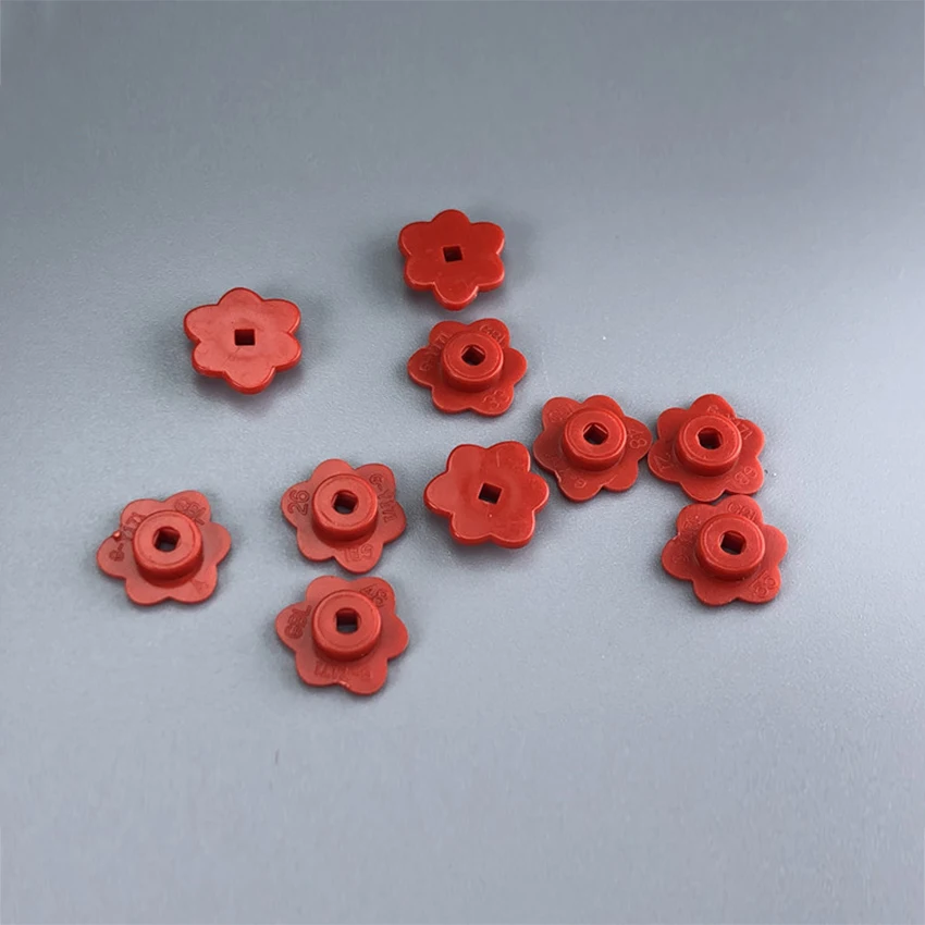 50Pcsset Legoings City Garden Plants Flowers And Plants Accessories Flowers Petals MOC Brick Building Blocks Kids DIY Toys Gift (6)