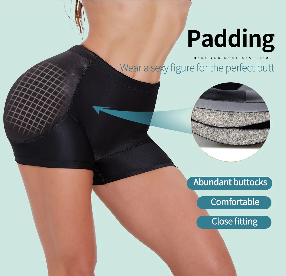 Body Shaper Butt Lifter Женщины Ass Мягкие Трусики Для Похудения Нижнее Белье Трусы Трусы Бедро Enhancer Сексуальные Брюки Управления Shaper Брюки Корректирующее белье для живота