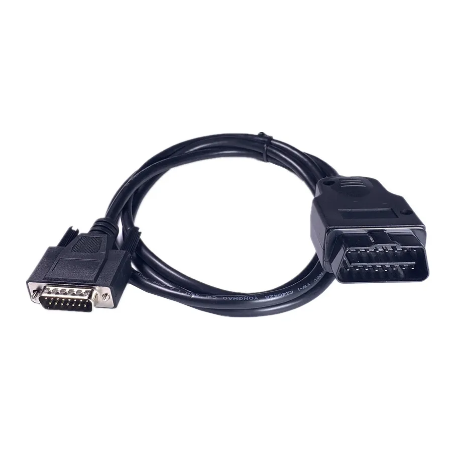 Автомобильный Кабель OBD 2 OBD2 Male to DB15 CABLE OBDII Удлинительный кабель автомобильный