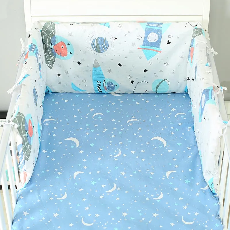 1 шт. мягкие бортики для кровати Bebe защита для кроватки Подушка Мягкая Детская кроватка матрас 160x30 см
