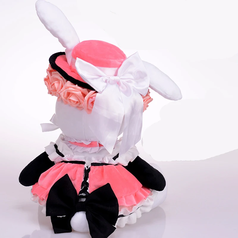 Black Butler Kuroshitsuji Ciel Rabbit Plush Stuffed Doll Lolita Cosplay Gift