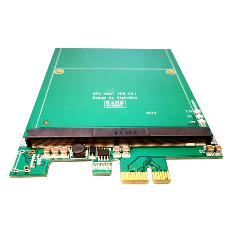 Новая плата расширения PCIE-MXM3.0 75 Вт переходник PCI-E-MXM конвертер USB3.0 для майнинга BTC |