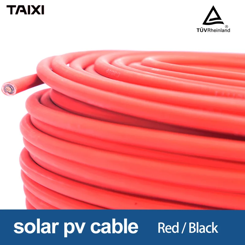 Solar Photovoltaik PV Kabel Draht Batterie Anschluss Kabel 4 6 8