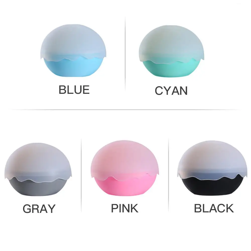 Blue Silicone Ice Mold Food-grade Silicone Ice Ball Mold BPA-free Easy Remove Ice Ball Maker Kitchen Gadgets - Цвет: Blue