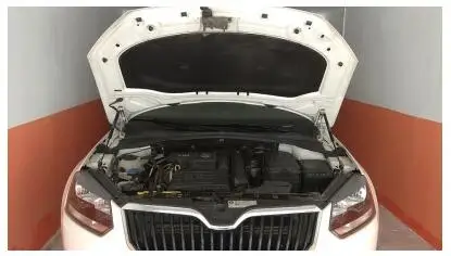 Карбоновое волокно для Skoda YETI- 2x автомобильный Стайлинг передний капот изменение газовых Распорки подъем поддержка демпфер газовые пружины