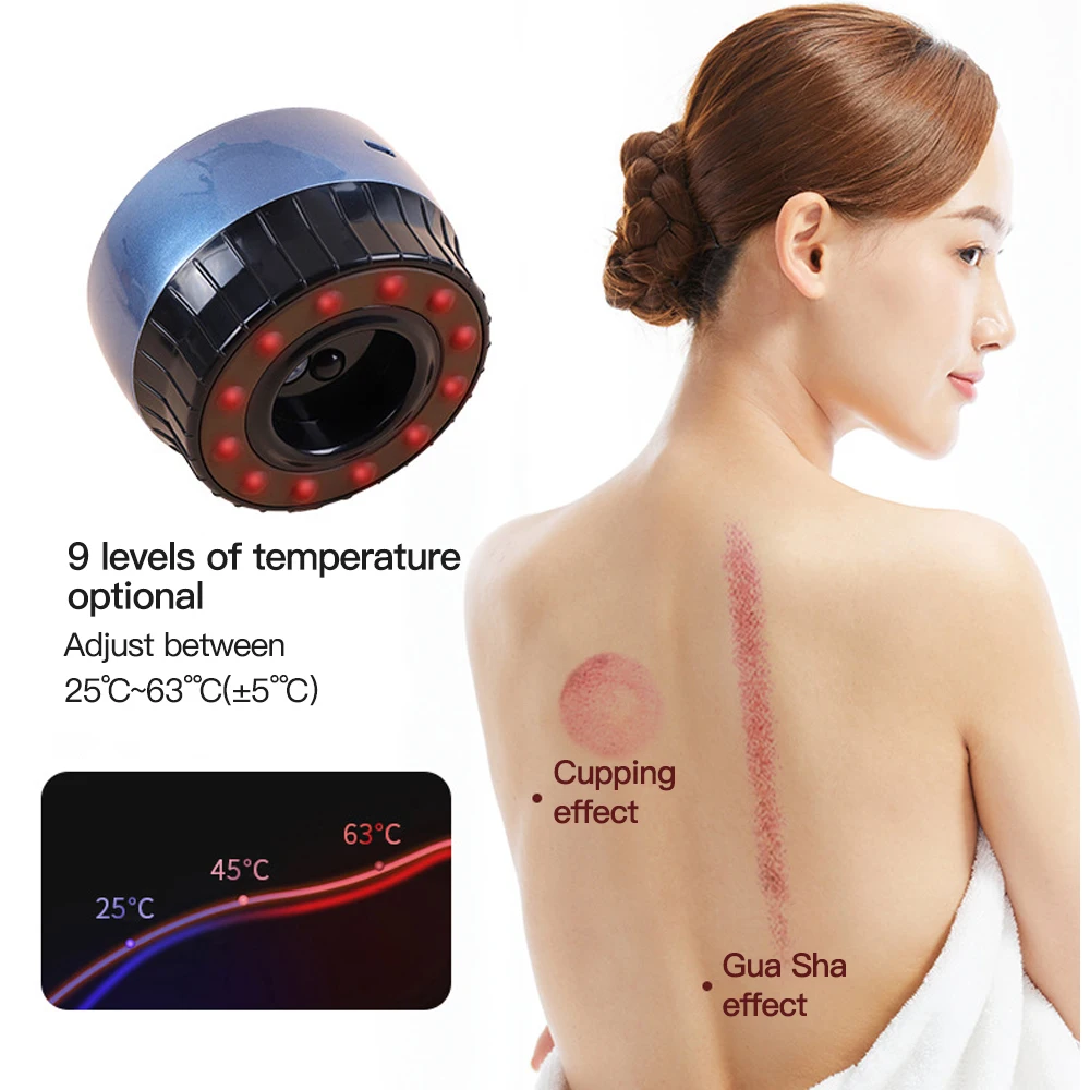 Smart Cupping Therapy Electric Scrape Massager Gua Sha Vacuum Cupping