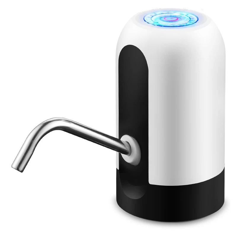 Water Bottle Pump USB Rechargeable Automatic Drink Dispenser Barreled Electric Hand Press Pumps Mini Charge | Дом и сад