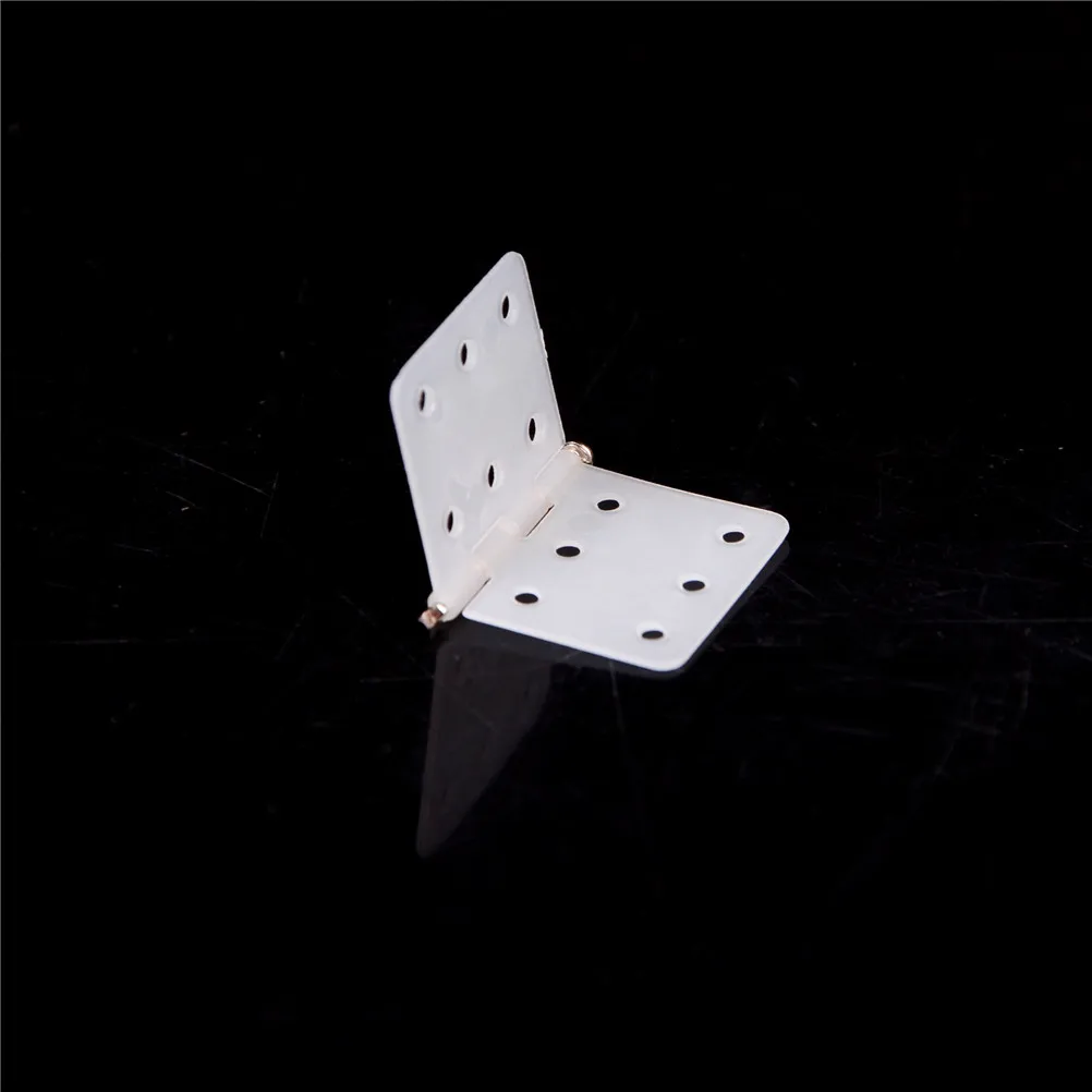 20pcs/lot Nylon & Pinned Hinge Board 20x36mm/16x29mm/12x24mm For RC Airplane KT Drone Parts Model Replacement
