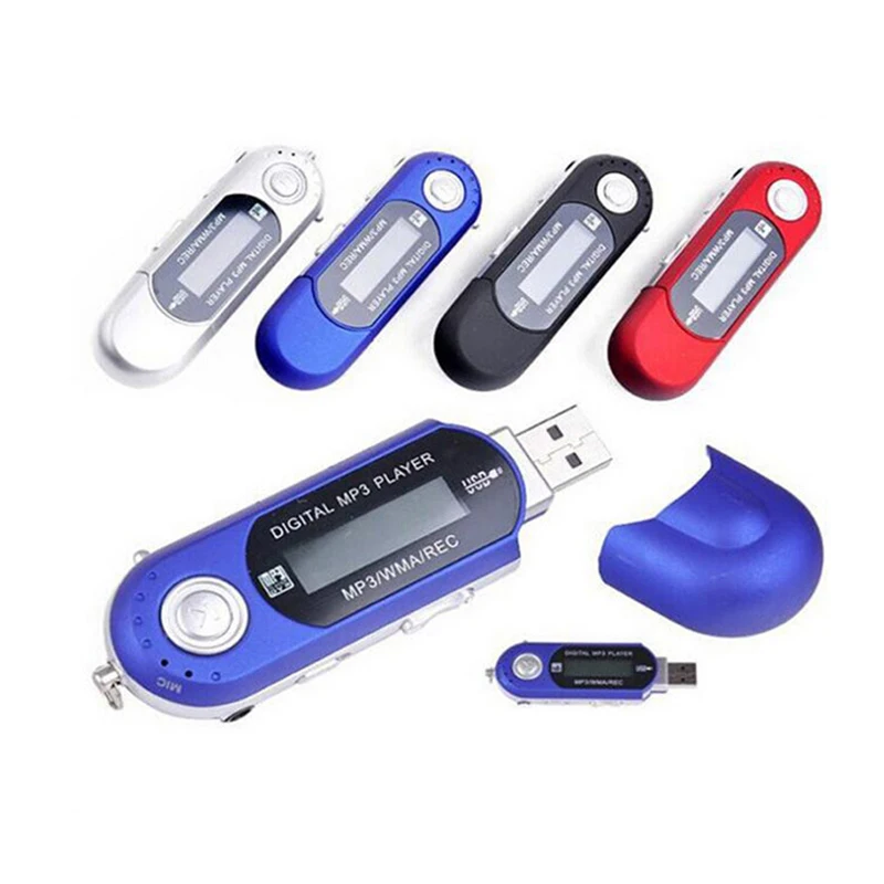 MP3 TF карта плеер USB музыкальный флеш-карта памяти ЖК-Карта Мини Спортивный с