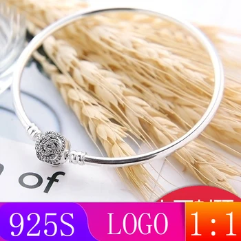 

LISM [Wholesale] 2019 Winter New 1: 1 Beauty and the Beast Bracelet Fashion Lady Gift 925 Silver DIY Original Jewelry