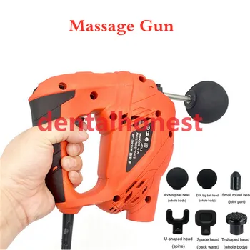 

Training Exercising Body Relaxation lectric Muscle Massage Gun massgae High Frequency Vibrating Muscle Relief Pain 6 Heads