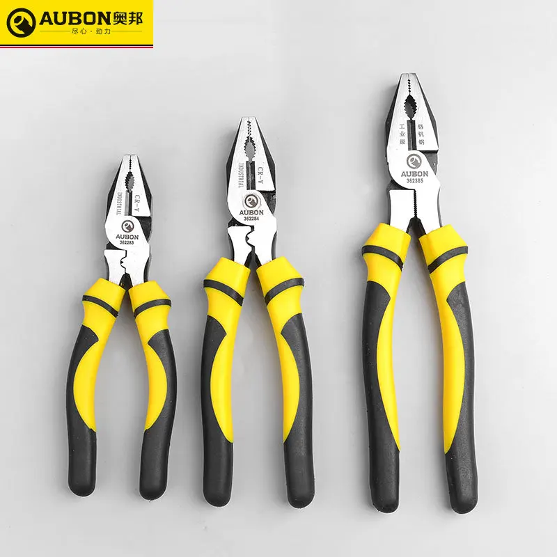 

Aobang Electrician Bracing Wire 8-Inch Wire-Cutter Multi-functional Effortless Vise Manual Pliers 6-Inch Wire-Cutter