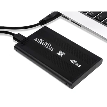 

Bevigac USB 3.0 High Speed Aluminum External Hard Drive Enclosure Storage Box Case for 2.5inch Serial Port 9.5mm SATA SSD HDD HD