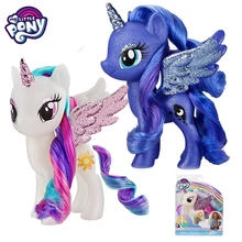 My Little Pony Вселенная Луна принцесса украшение кукла модель игрушки для детей подарок на день рождения для девочек Bonecas мультфильм