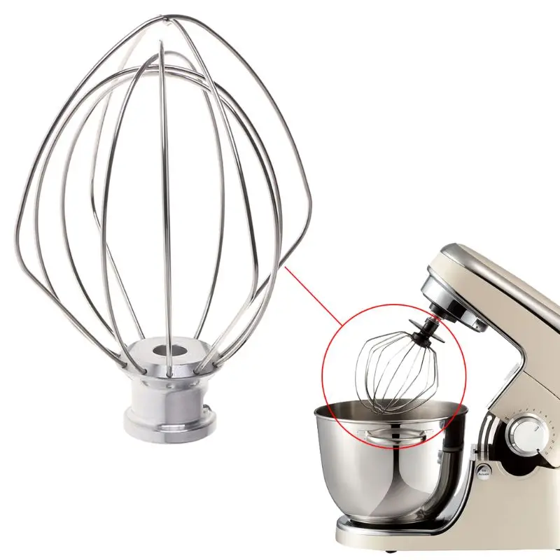 Special sale item 304 Stainless Steel Wire Whip Mixer K For Aid Sale price Attachment Kitchen